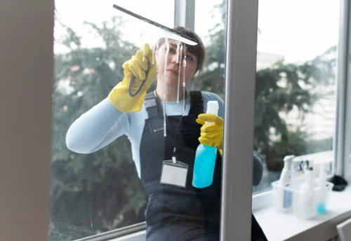Nettoyage de vitres intérieures et extérieures à Saint-Vallier